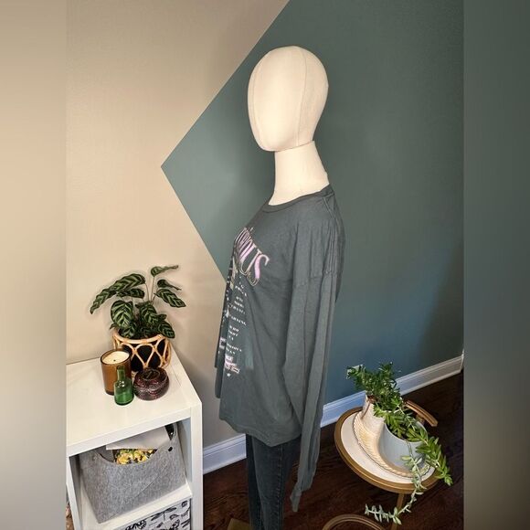 NWOT Daydreamer Notorious B.I.G. Long Sleeve Graphic Tee Oversized 90s Hip-Hop S - Picture 2 of 10